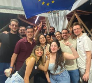 Juventudes Socialistas de Latina en las Fiestas de Aluche 2024