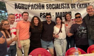 Juventudes Socialistas de Latina en las Fiestas de Aluche 2026